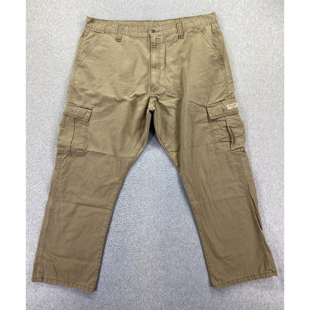 Wrangler Cargo Pants Mens 40x30 Ripstop Workwear Utility Pockets Durable Outdoor
